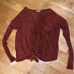 Rust colored American eagle sweater
